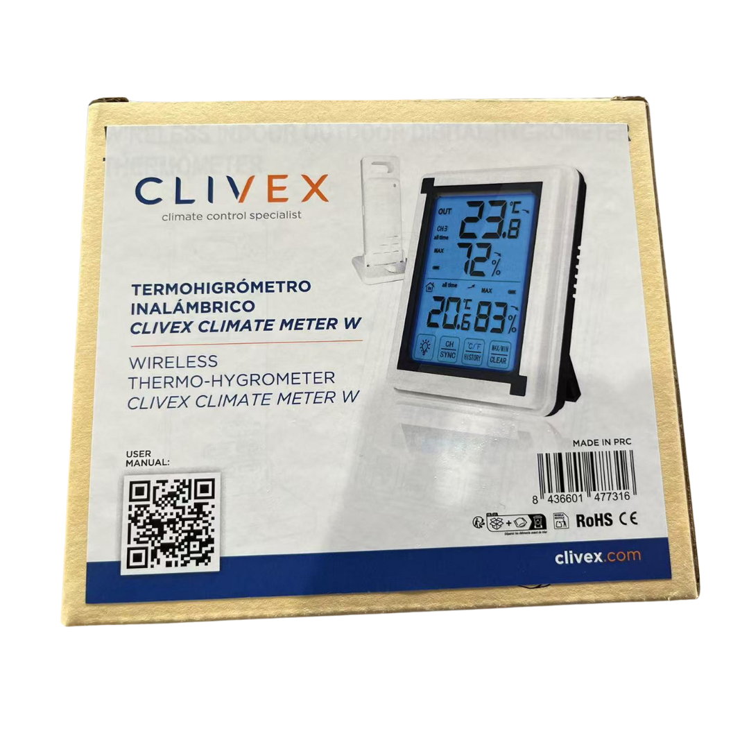 CLIVEX Kabelloses Thermohygrometer – Ansicht 2 | Wachsen Sie die Branche
