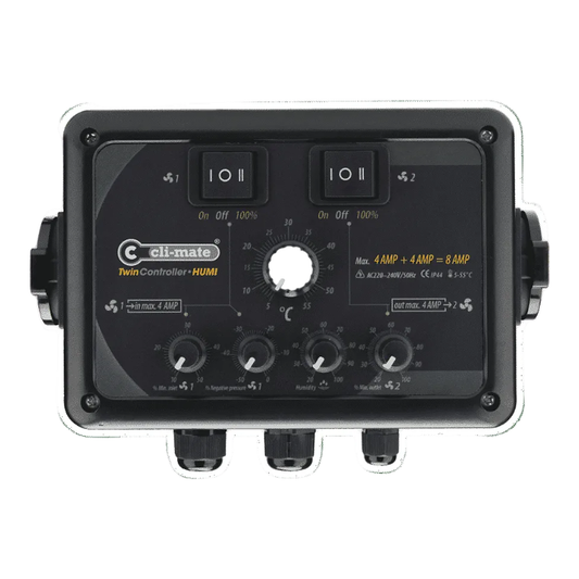 Controlador Cli-Mate Twin Controller-Humi