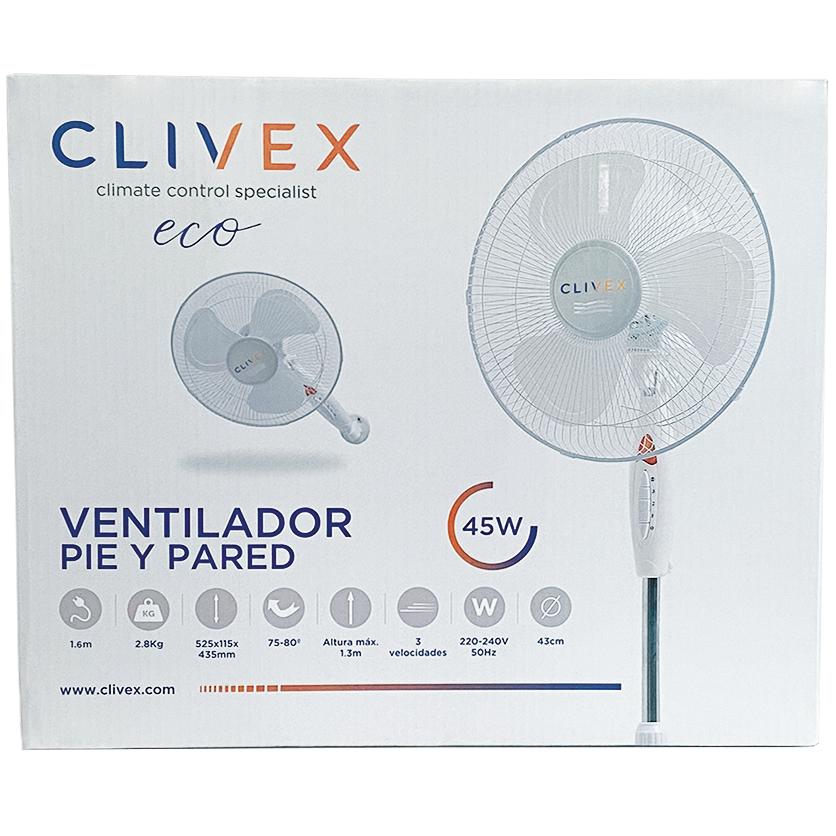 Ventilateur CLIVEX 2 positions - Vue 3 | Développer l’industrie