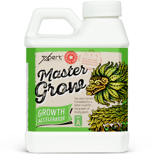 Xpert Nutrients Master Grow A+B, fertilizante base de crecimiento en dos partes