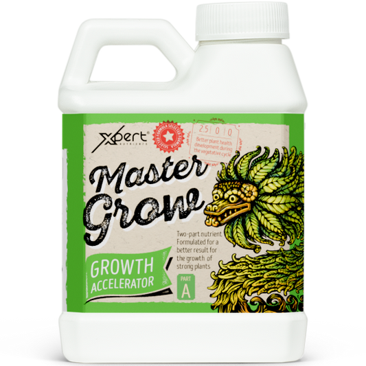 Xpert Nutrients Master Grow A+B – Fertilizante Base de Crecimiento en Dos Partes