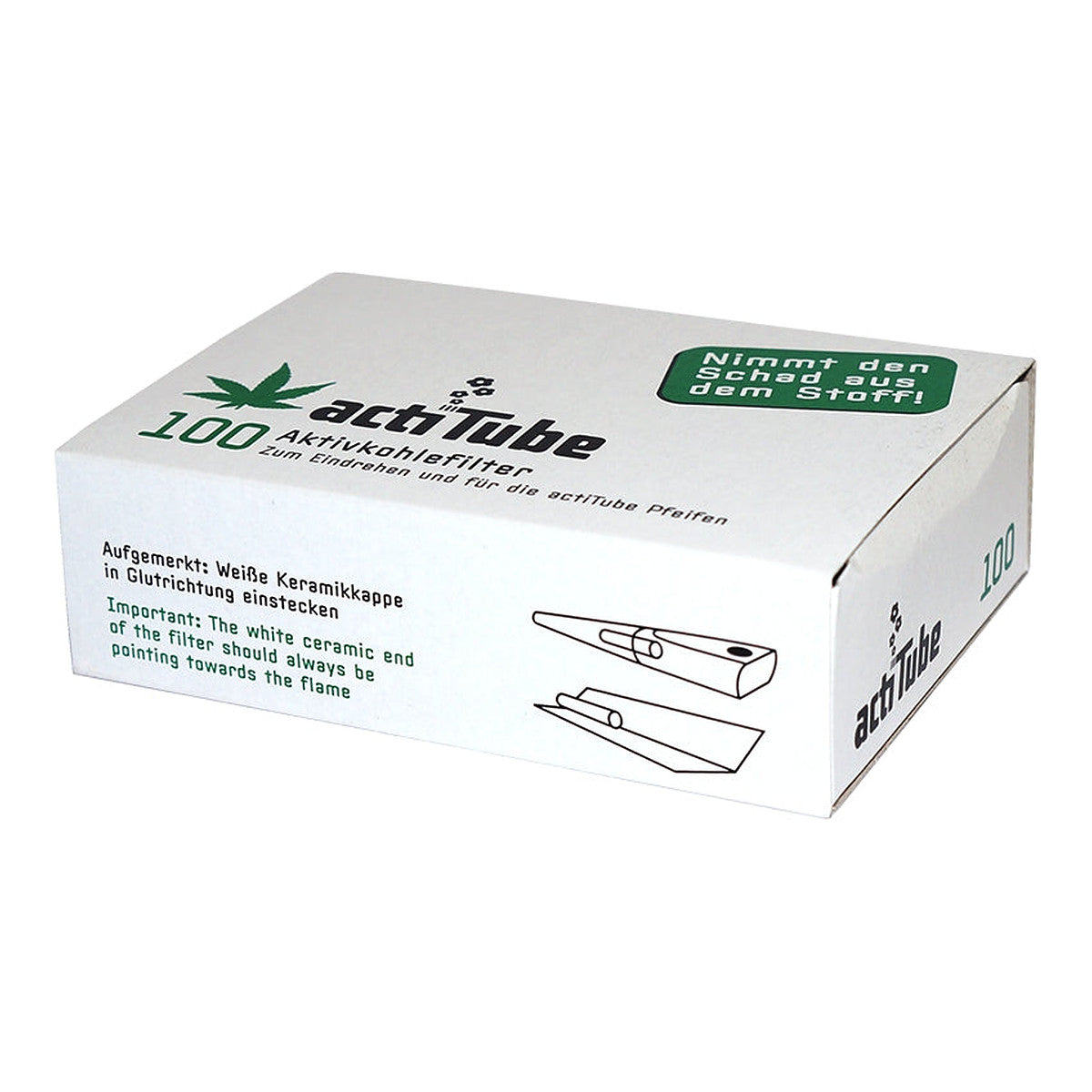 Actitube Regular Filtros de Fumar, vista 2