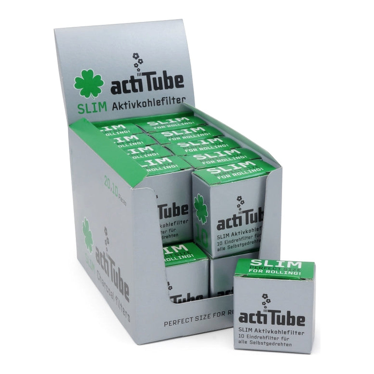 Slim Smoking Filters ACTITUBE - Smoking Filters | Grow Industry