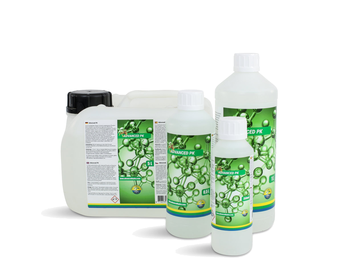 Advanced Hydroponics Advanced PK gama de formatos