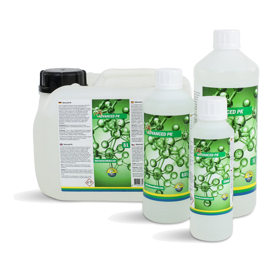 Advanced Hydroponics Advanced PK gama de formatos