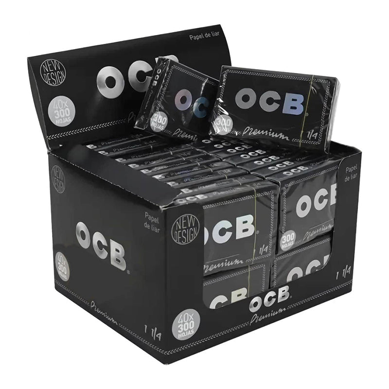 Papel de Fumar Premium Bloc 300 1. 1/4 OCB - Vista 2 | Grow Industry