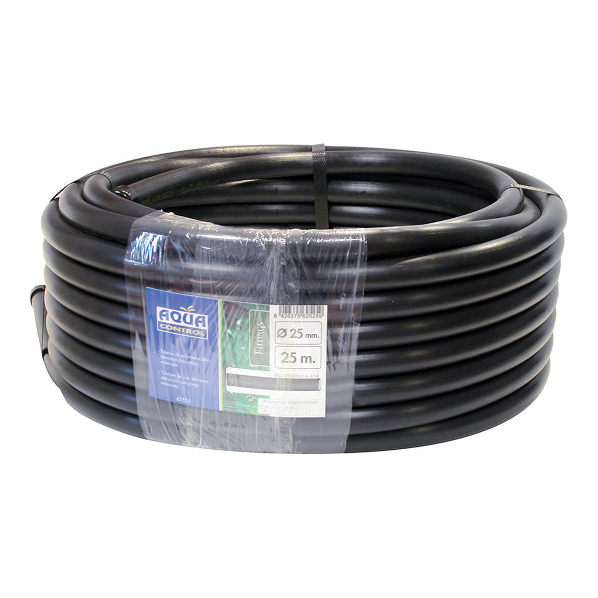 Aqua Control Tubería de Polietileno Ø25mm 25m, Tubería principal para sistema de riego en cultivo
