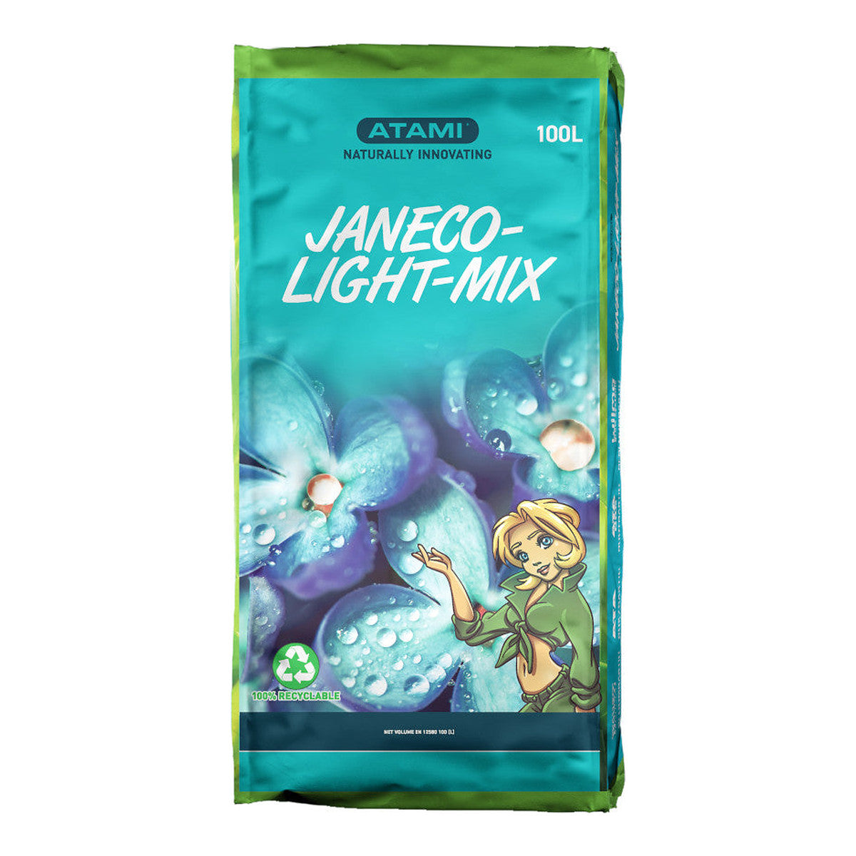 Atami Janeco Light Mix 100L, sustrato ligero de mezcla para cultivo en interior