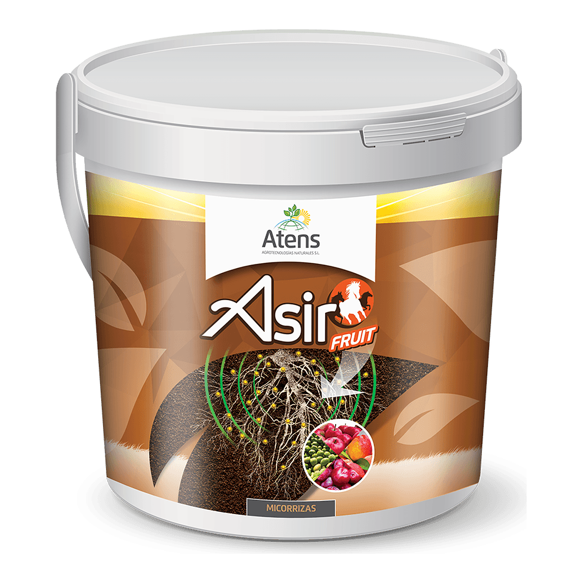 Asir Fruit 300 pastillas - Micorrizas, Trichoderma y bacterias para trasplante de frutales