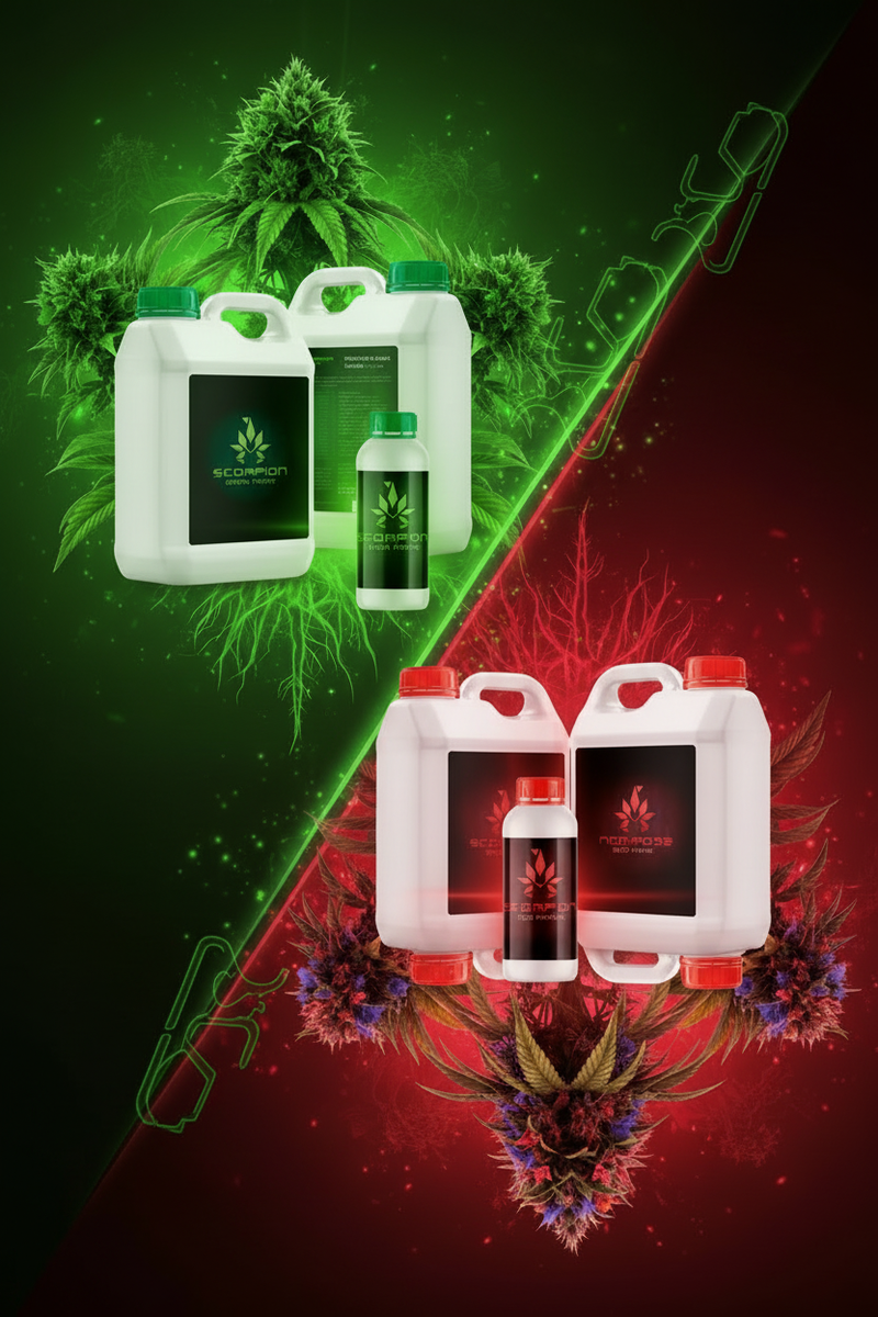 Banner Scorpion Green y Red adaptado a móvil