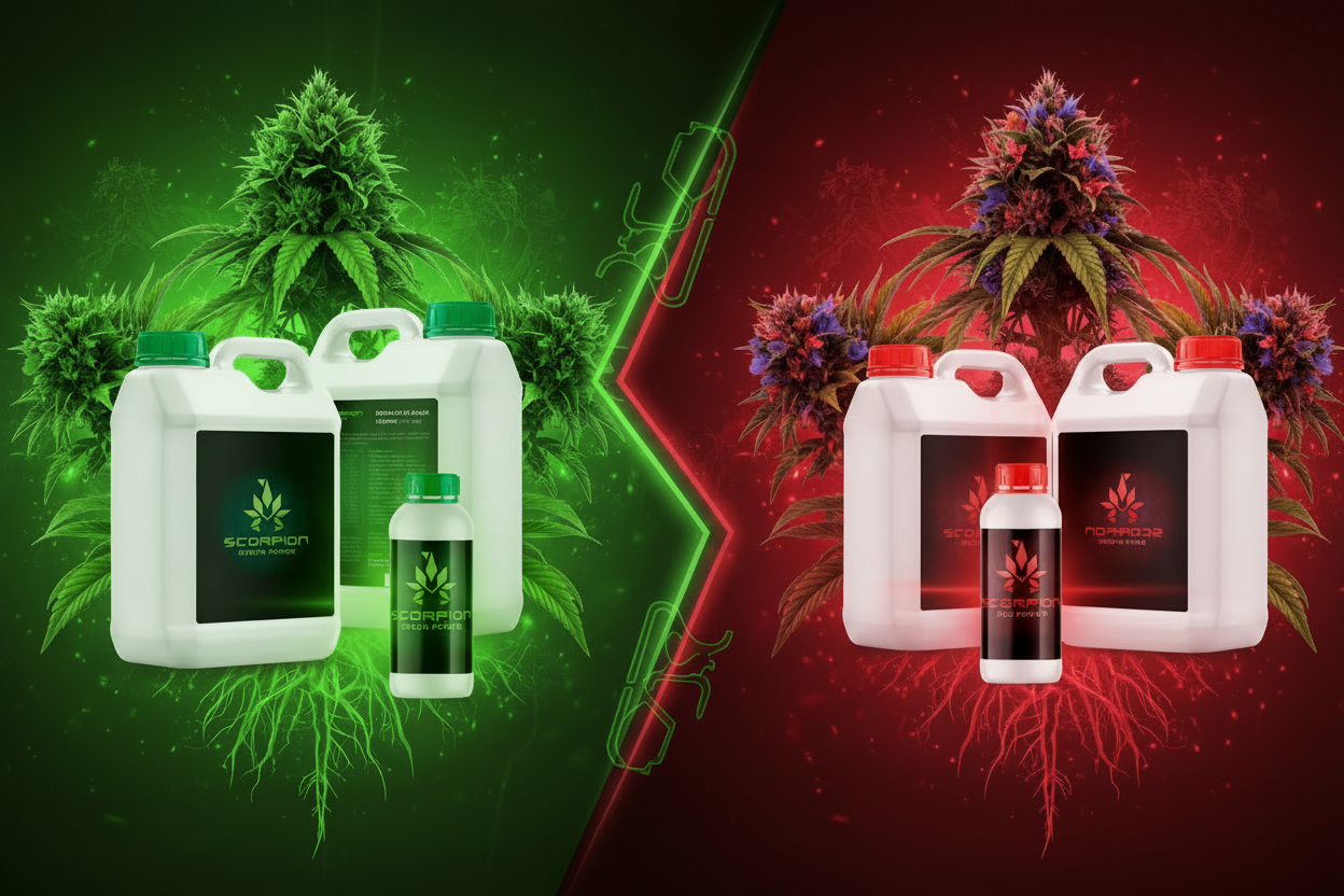 Banner Scorpion Green y Red sin texto