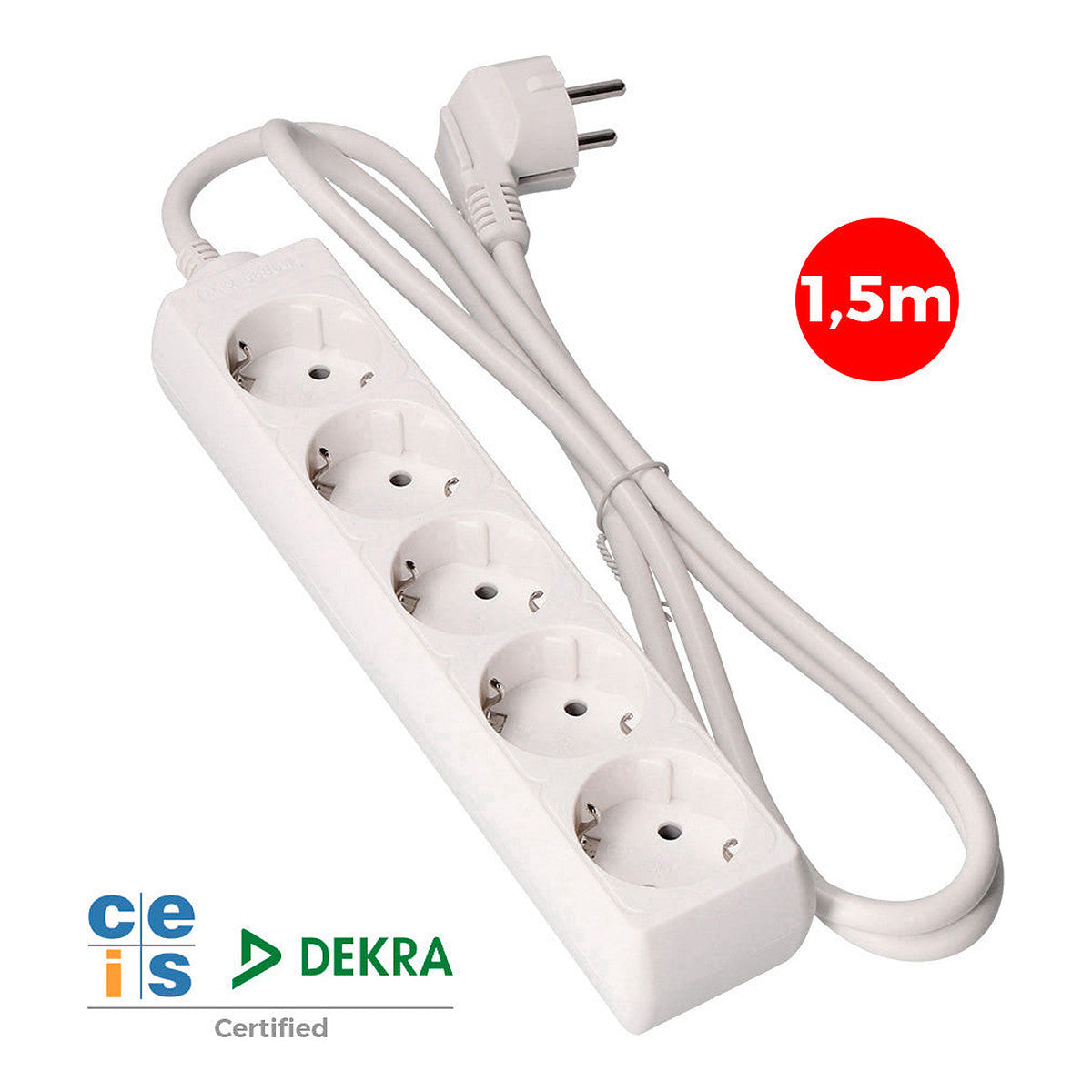 Base Múltiple T/TL 10/16A 1,5m, vista 2