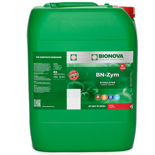 Bio Nova BN Zym, enzimas descompositoras de materia orgánica para cultivo en interior