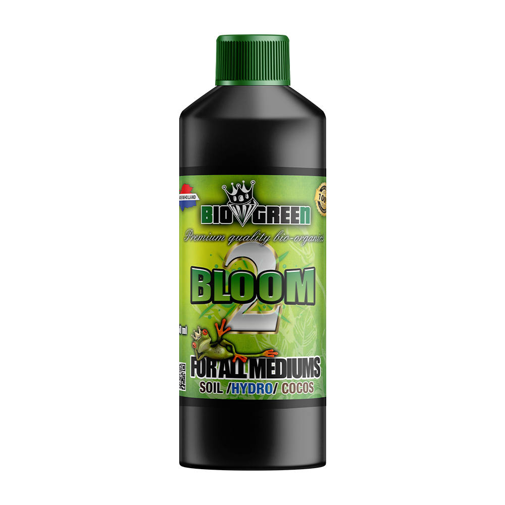 Biogreen Bio Bloom 2 – Fertilizante de floración NPK 3-11-11, botella 250 ml