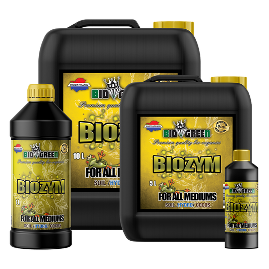 Biogreen Biozym – Aditivo enzimático para sustrato, gama completa de formatos