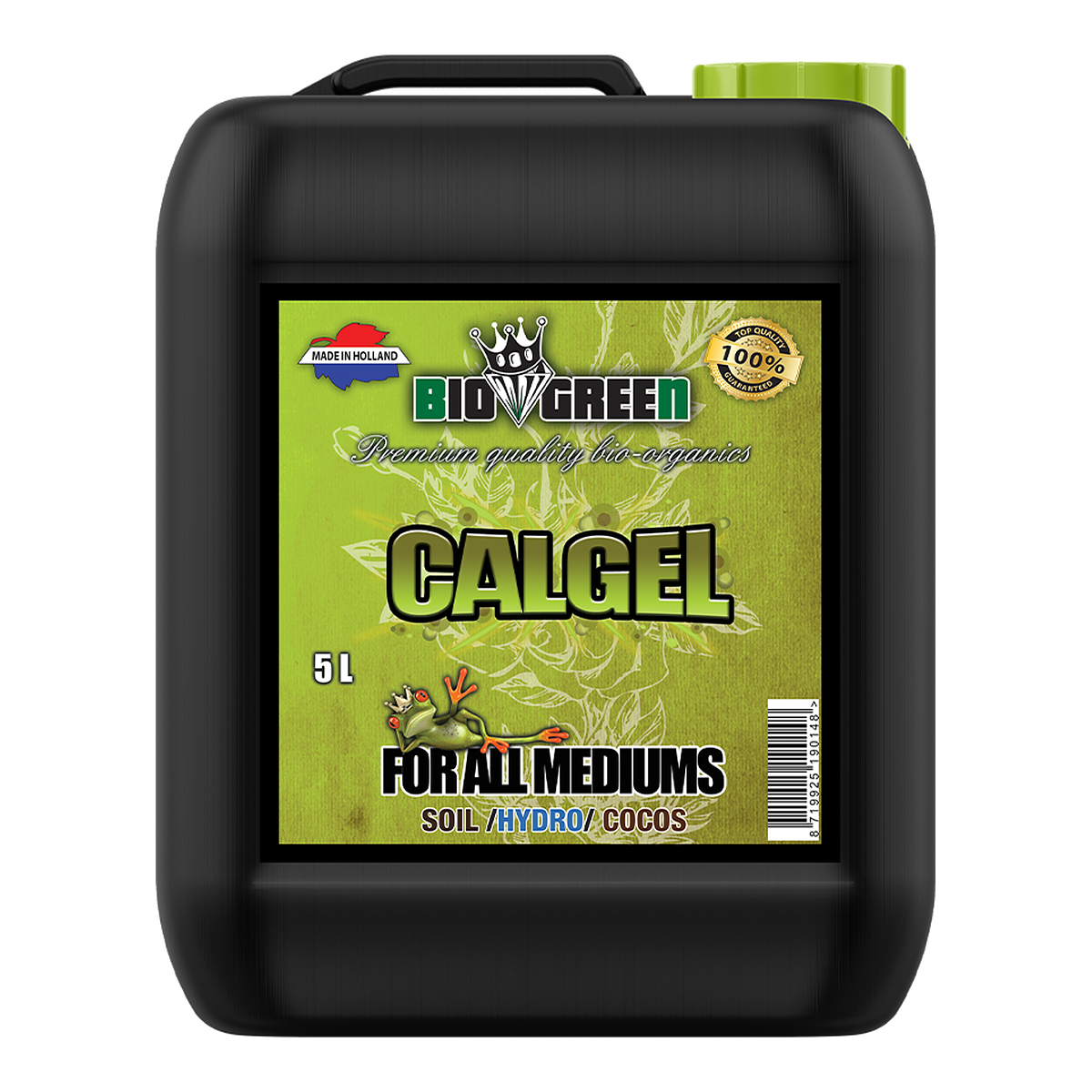 Biogreen Calgel – Corrector de calcio y magnesio Cal-Mg, garrafa 5 L