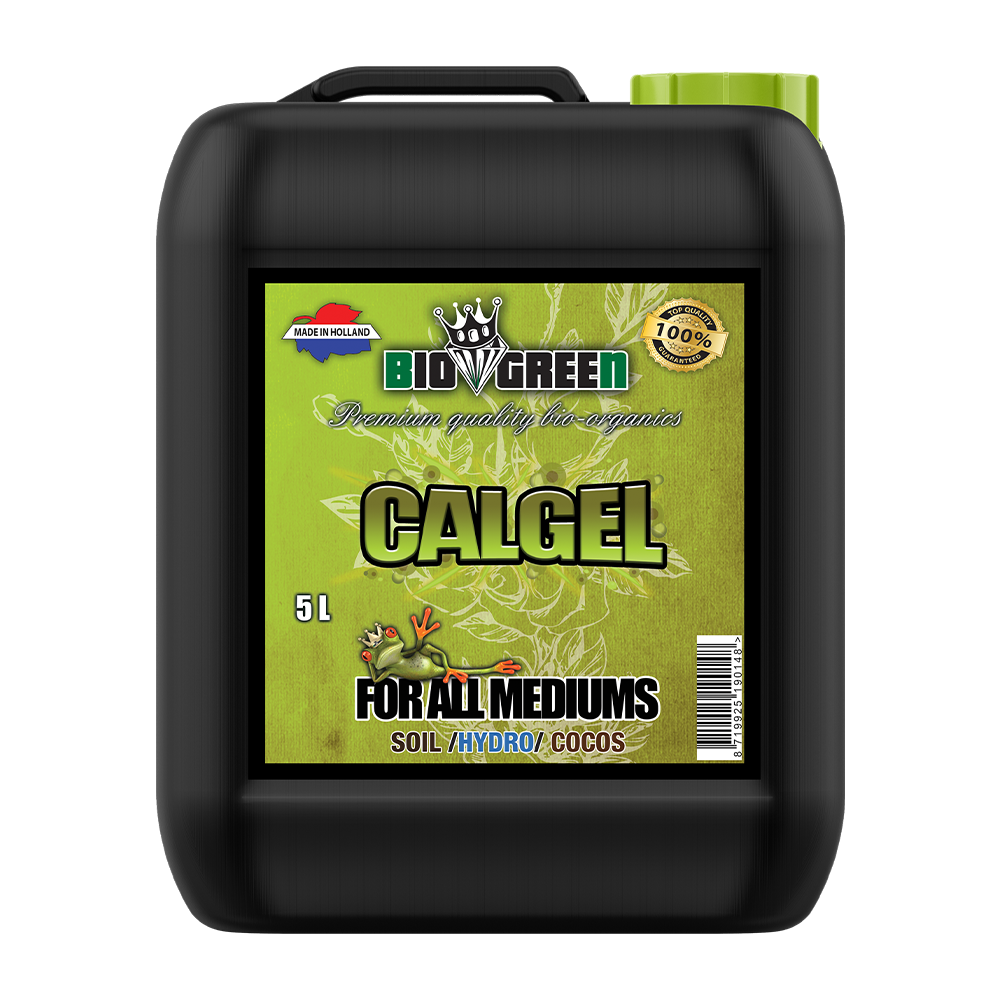 Biogreen Calgel – Corrector de calcio y magnesio Cal-Mg, garrafa 5 L
