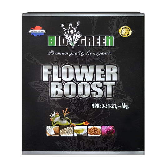 Biogreen Flower Boost – Estimulador de floración PK en polvo, bote 450 g