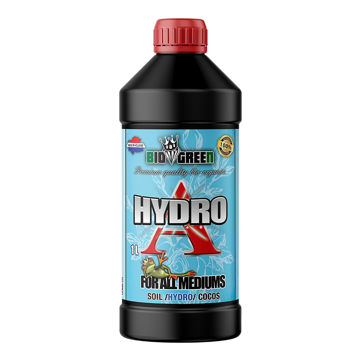 Biogreen Hydro A – Fertilizante base hidropónico, componente A botella 1 L