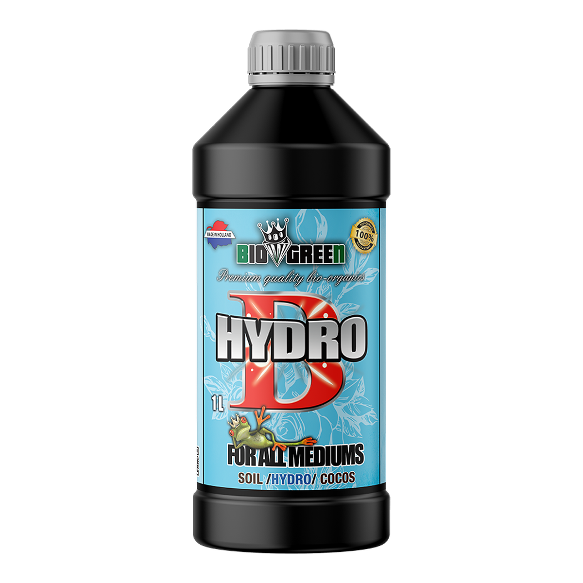 Biogreen Hydro B – Fertilizante base hidropónico, componente B botella 1 L