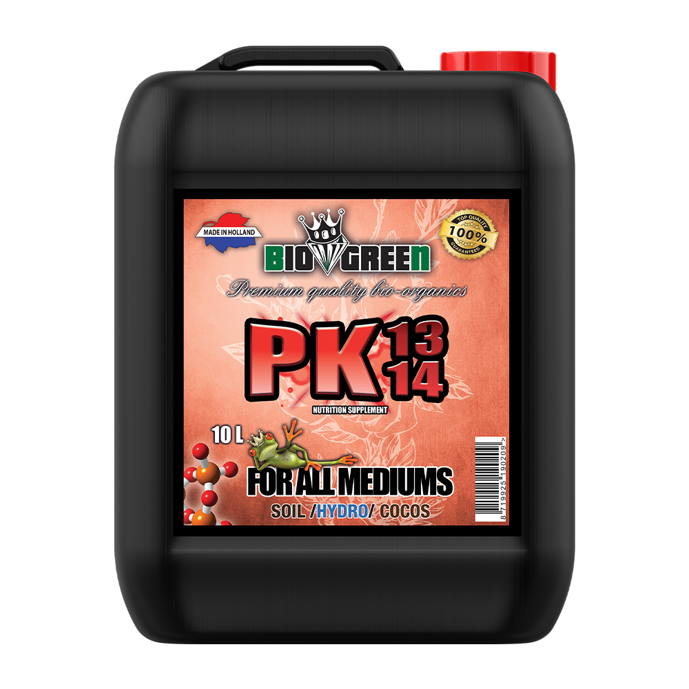 Biogreen PK 13/14 – Booster de fósforo y potasio, garrafa 10 L