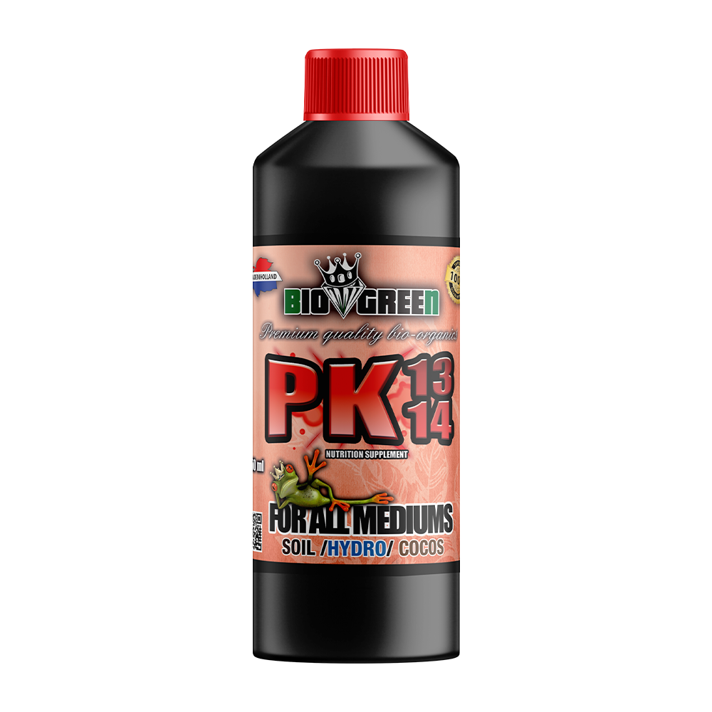 Biogreen PK 13/14 – Booster de fósforo y potasio, botella 250 ml