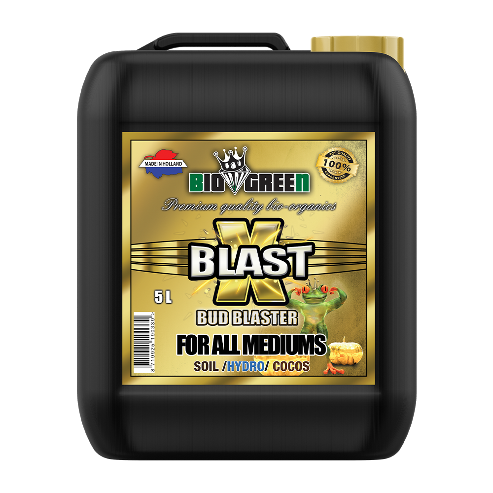 Biogreen X-Blast – Booster PK finalizador de floración, garrafa 5 L