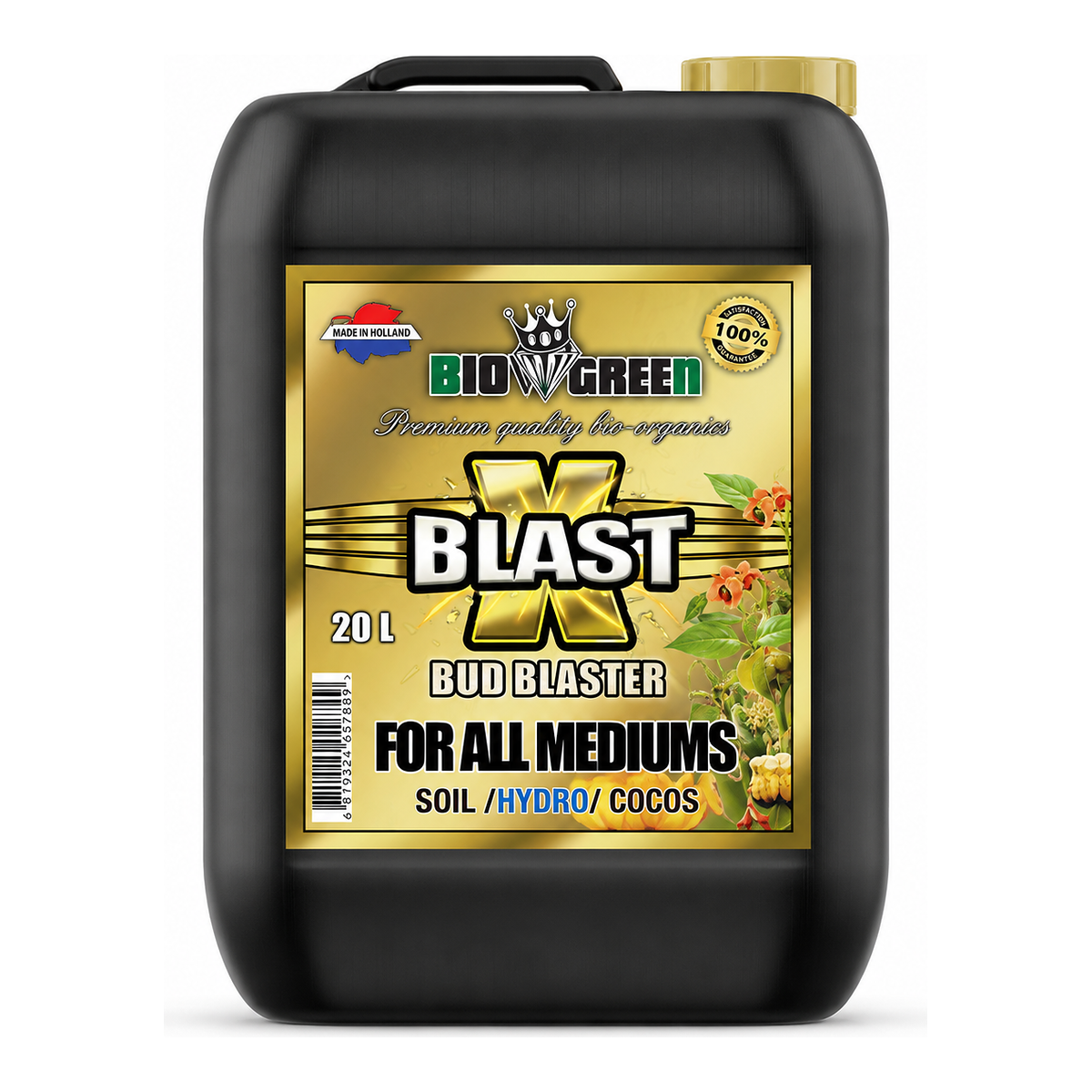 Biogreen X-Blast – Booster PK finalizador de floración, garrafa 20 L