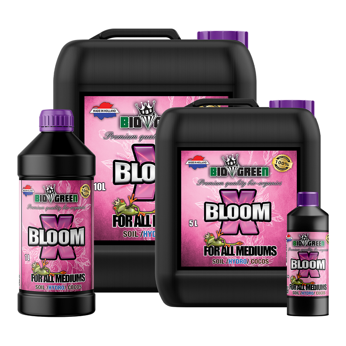 Biogreen X-Bloom – Estimulador de floración, gama completa de formatos