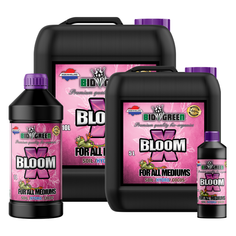 Biogreen X-Bloom – Estimulador de floración, gama completa de formatos