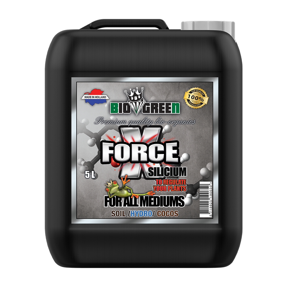 Biogreen X-Force – Aditivo de silicio, garrafa 5 L