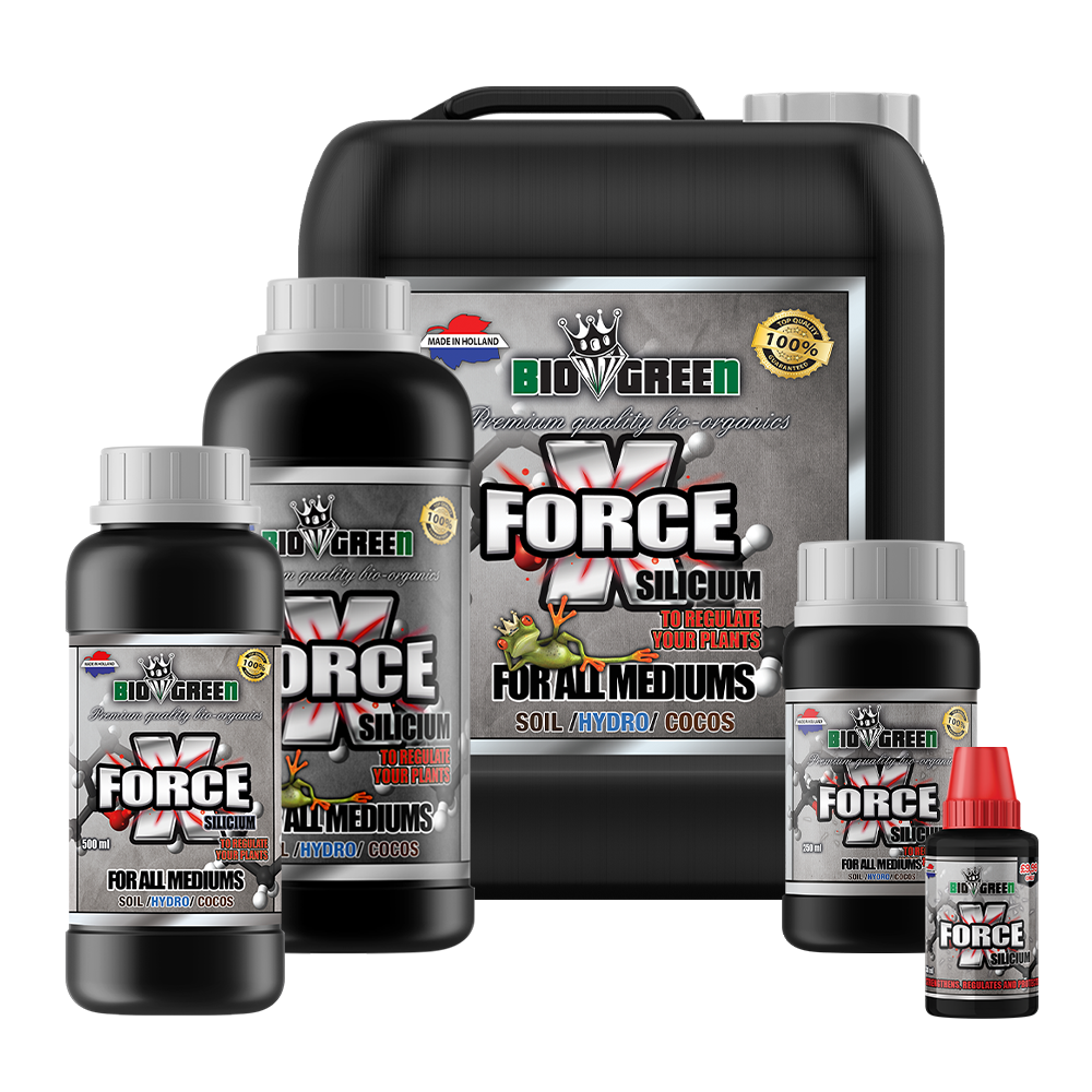 Biogreen X-Force – Aditivo de silicio de alta concentración, gama completa de formatos