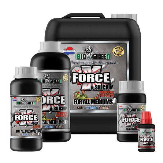 Biogreen X-Force – Aditivo de silicio de alta concentración, gama completa de formatos