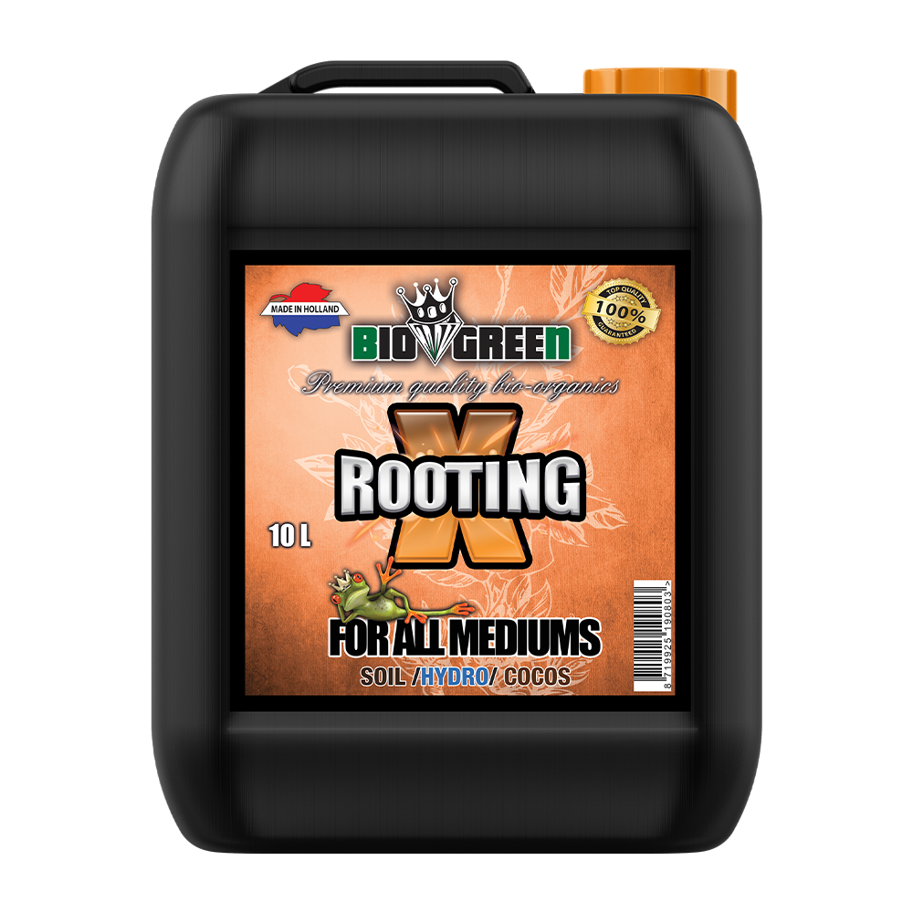 Biogreen X-Rooting – Estimulador de enraizamiento orgánico, garrafa 10 L