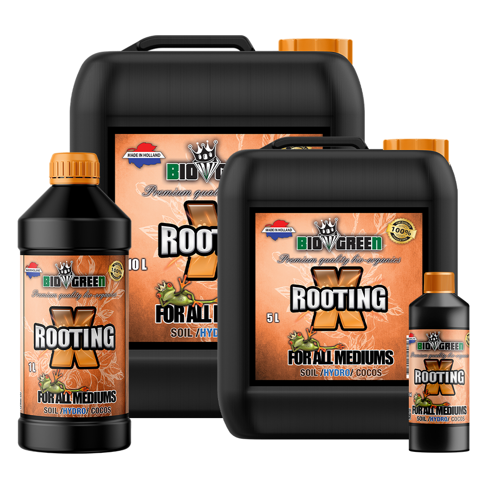 Biogreen X-Rooting – Estimulador de enraizamiento orgánico, gama completa de formatos
