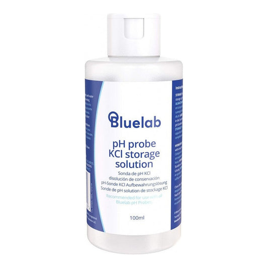 pH-KCl-Sonden-Aufbewahrungslösung 100 ml Bluelab – Kalibratorflüssigkeiten und Lagerung | Wachsen Sie die Branche
