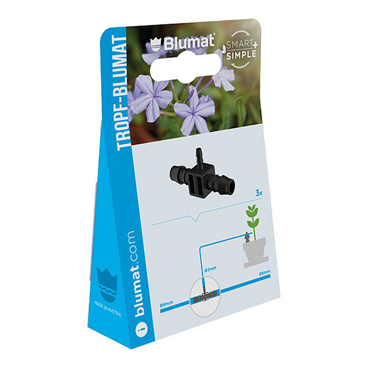 Detalle de la te Blumat 8-3-8