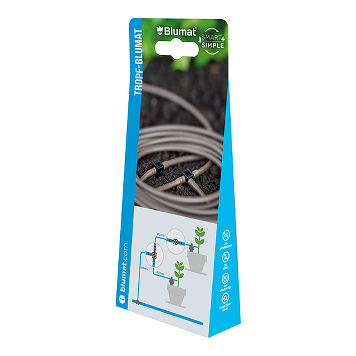 Contenido del kit de ampliación Blumat Ø3 mm