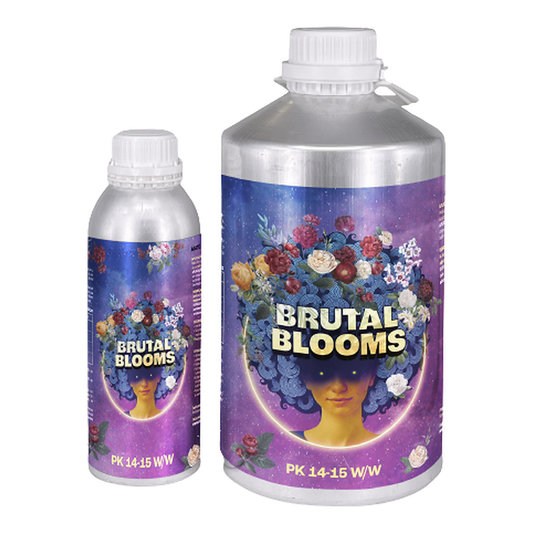 Brutal Blooms, fertilizante de floración para cultivo en interior