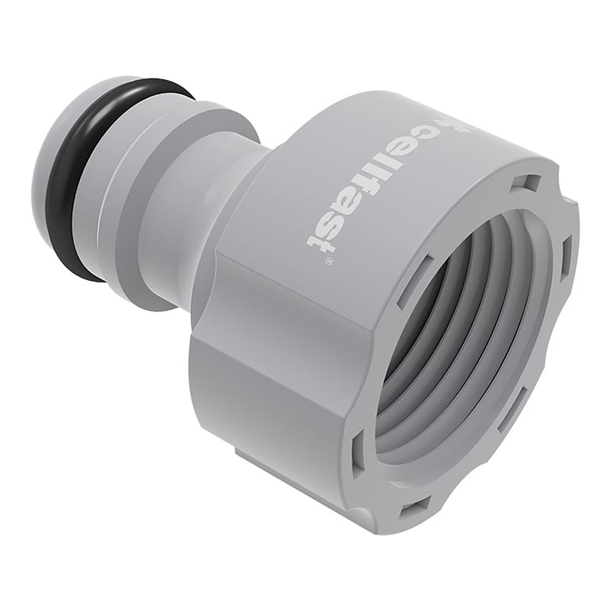 Cellfast Conector con Rosca Hembra Ideal, Conector de manguera para sistema de riego en cultivo