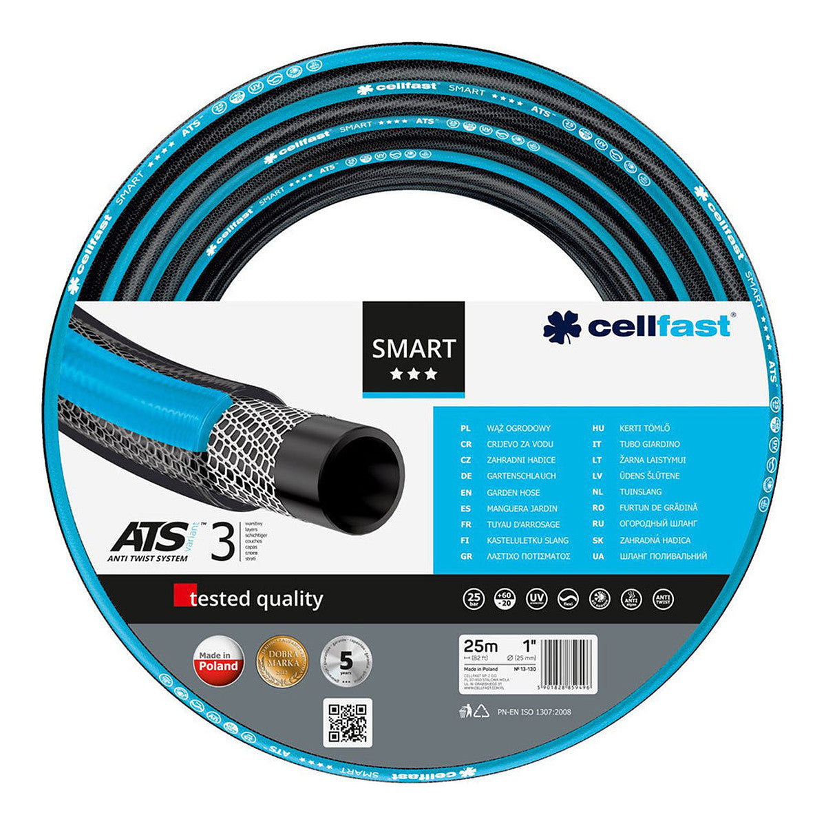 Smart Irrigation Hose 25 m (Ø25 mm – 1") CELLFAST - Water Hose | Grow Industry