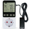 Clivex Controlador de Humedad y Temperatura, Controlador climático para cultivo en interior