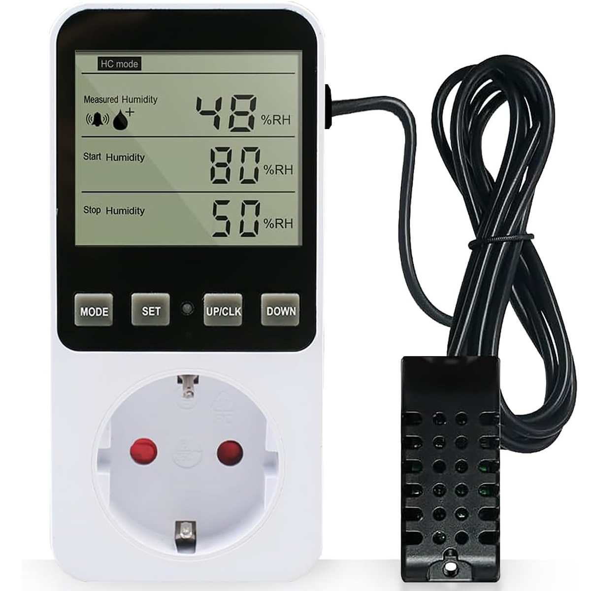 Clivex Controlador de Humedad y Temperatura, Controlador climático para cultivo en interior