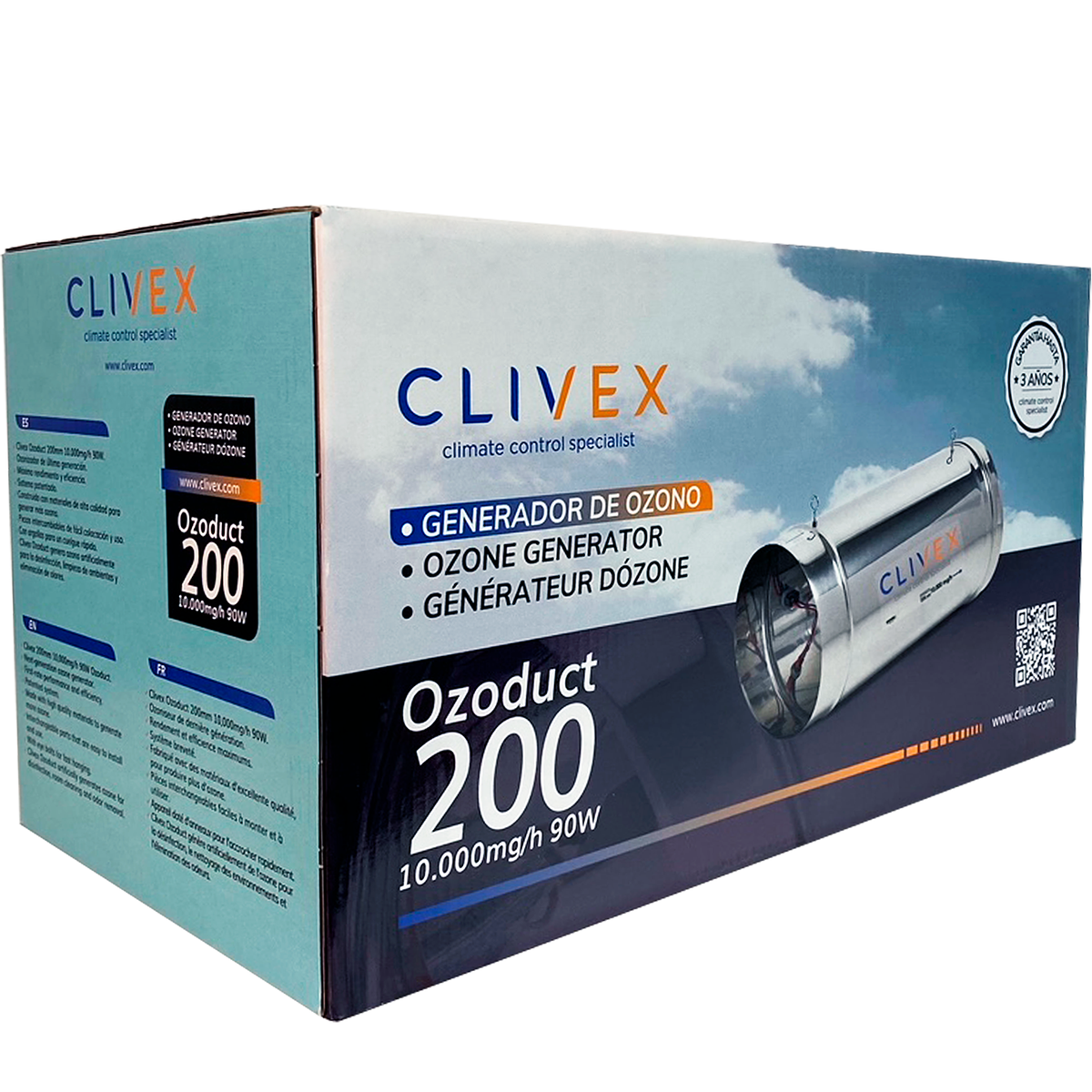 Clivex Duct Ozonator - Vista 2 | Grow Industry