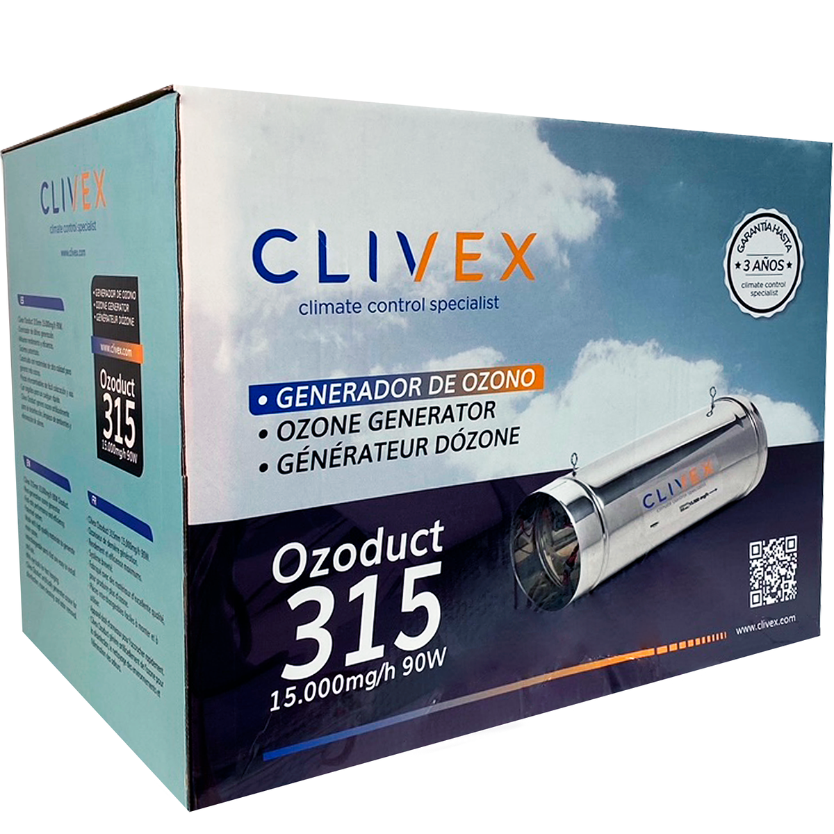 Clivex Duct Ozonator - Vista 4 | Grow Industry