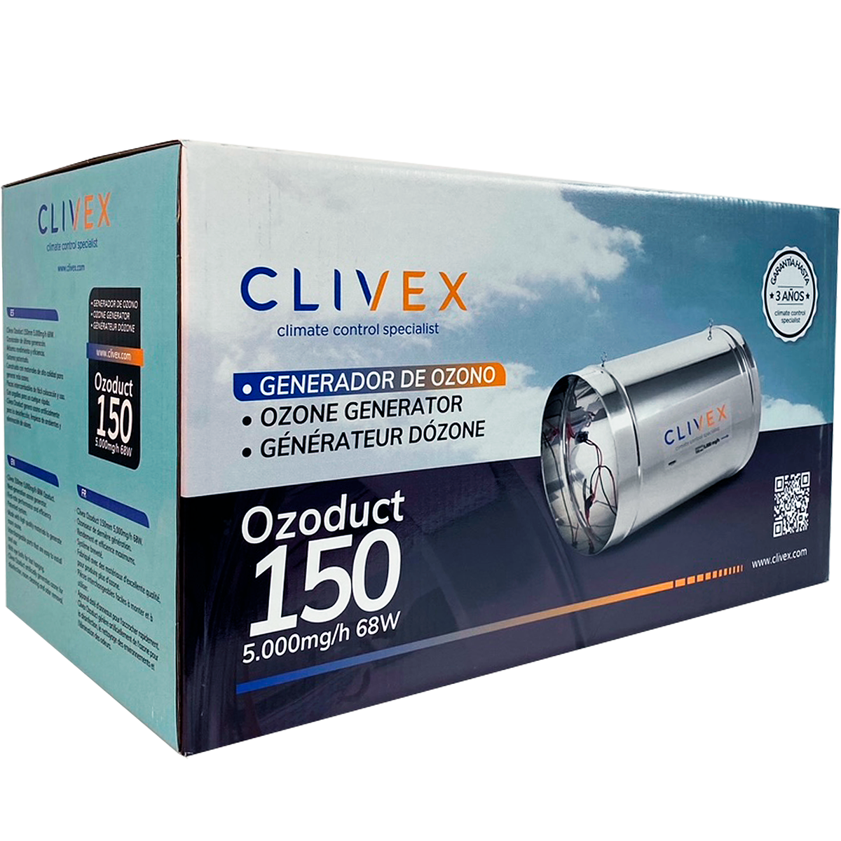Clivex Duct Ozonizer - Ozonizer | Grow Industry