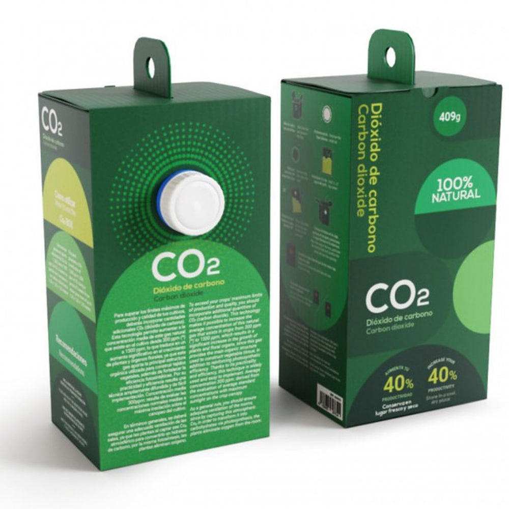 CO2 Boost CO2 Box, generador natural de 1.200-1.500 ppm durante 3 semanas para armarios de 1,2 m