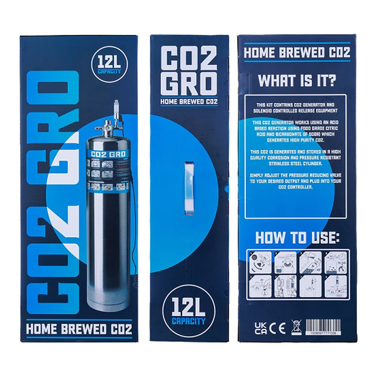 DIY-Generierung CO2-System 12 L CO2 GRO - Vista 2 | Wachsen Sie die Branche