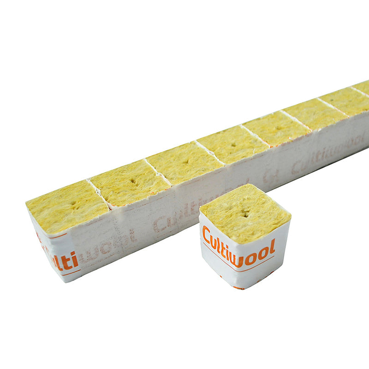 Rock wool block 10x10x6.5cm CULTIWOOL - View 2 | Grow Industry