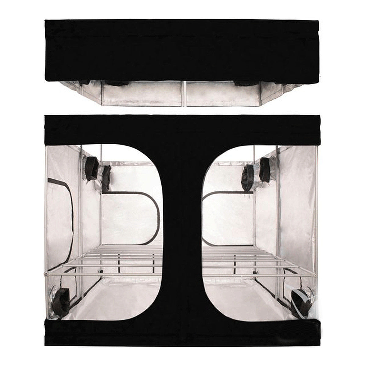 PRO Dark Box Growzelt – Ansicht 6 | Wachsen Sie die Branche